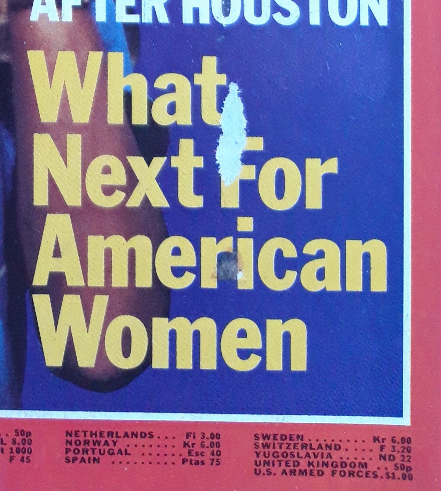 Time magazine After Houston What Next For American Women Middle East Hour of Decision 05.12.1977 Dezember 1977