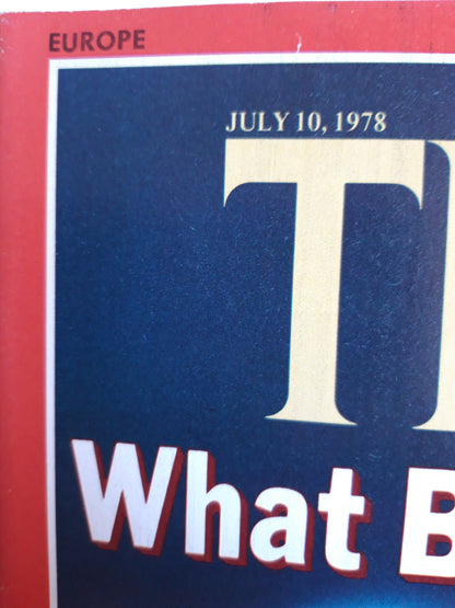 Time magazine What Bakke Means Quotas: No Race: Yes Exclusive Interview with Jimmy Carter 10.07.1978 Juli 1978