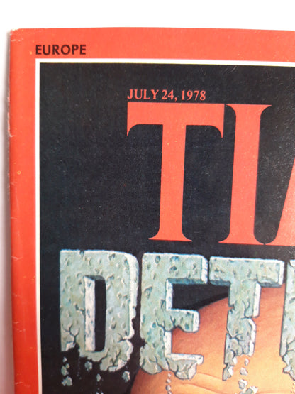 Time magazine Detente The Trial of Anatoli Shcharansky Talent America`s Hot Import 24.07.1978 Juli 1978