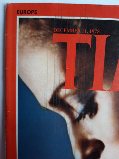 Time magazine Cosmetics Kiss and Sell Revlon´s Michel Bergerac China´s Poster Politics 11.12.1978 Dezember 1978