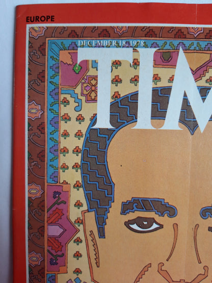 Time magazine Iran in Crisis Thehran 18.12.1978 Dezember 1978