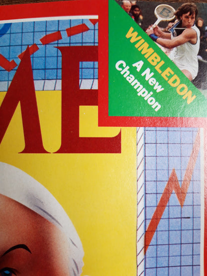 Time magazine The Inflation Fighter Federal Reserve Chairman G. William Miller Wimbledon New Champion Martina Navratilova 17.07.1978 Juli 1978