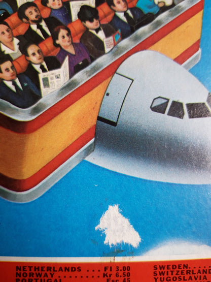 Time magazine New Era in the Air Cheap Fares, Crowded Flights 14.08.1978 Israel`s Secret Arab Contacts 14.08.1978 August 1978