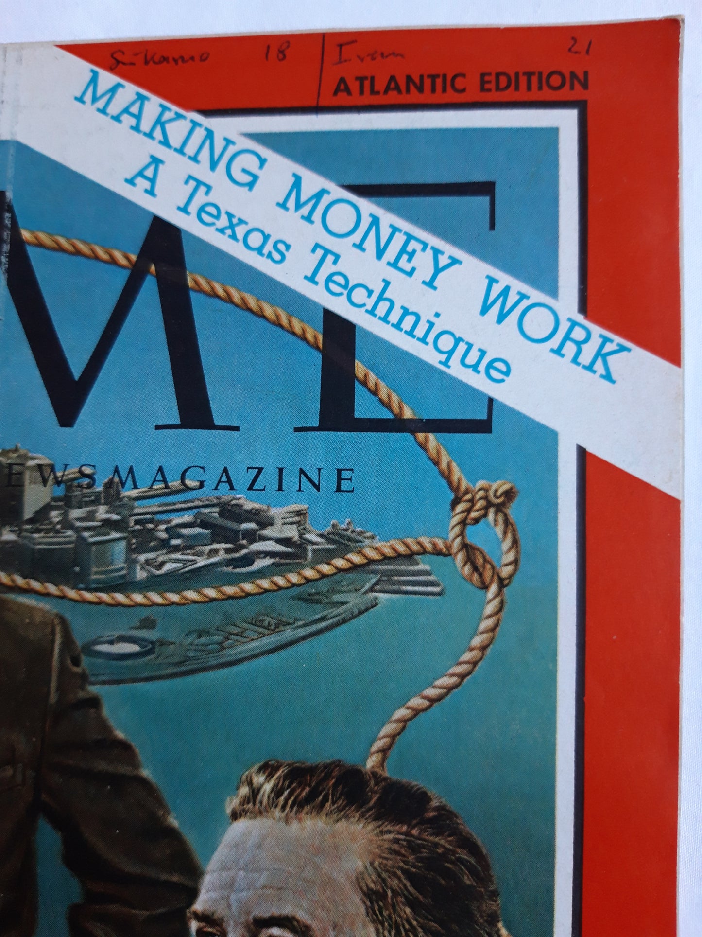Time magazine Clint & John Murchison Making Money Work A Texas Technique 16.06.1961 Juni 1961