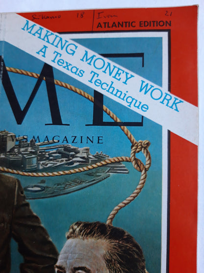 Time magazine Clint & John Murchison Making Money Work A Texas Technique 16.06.1961 Juni 1961