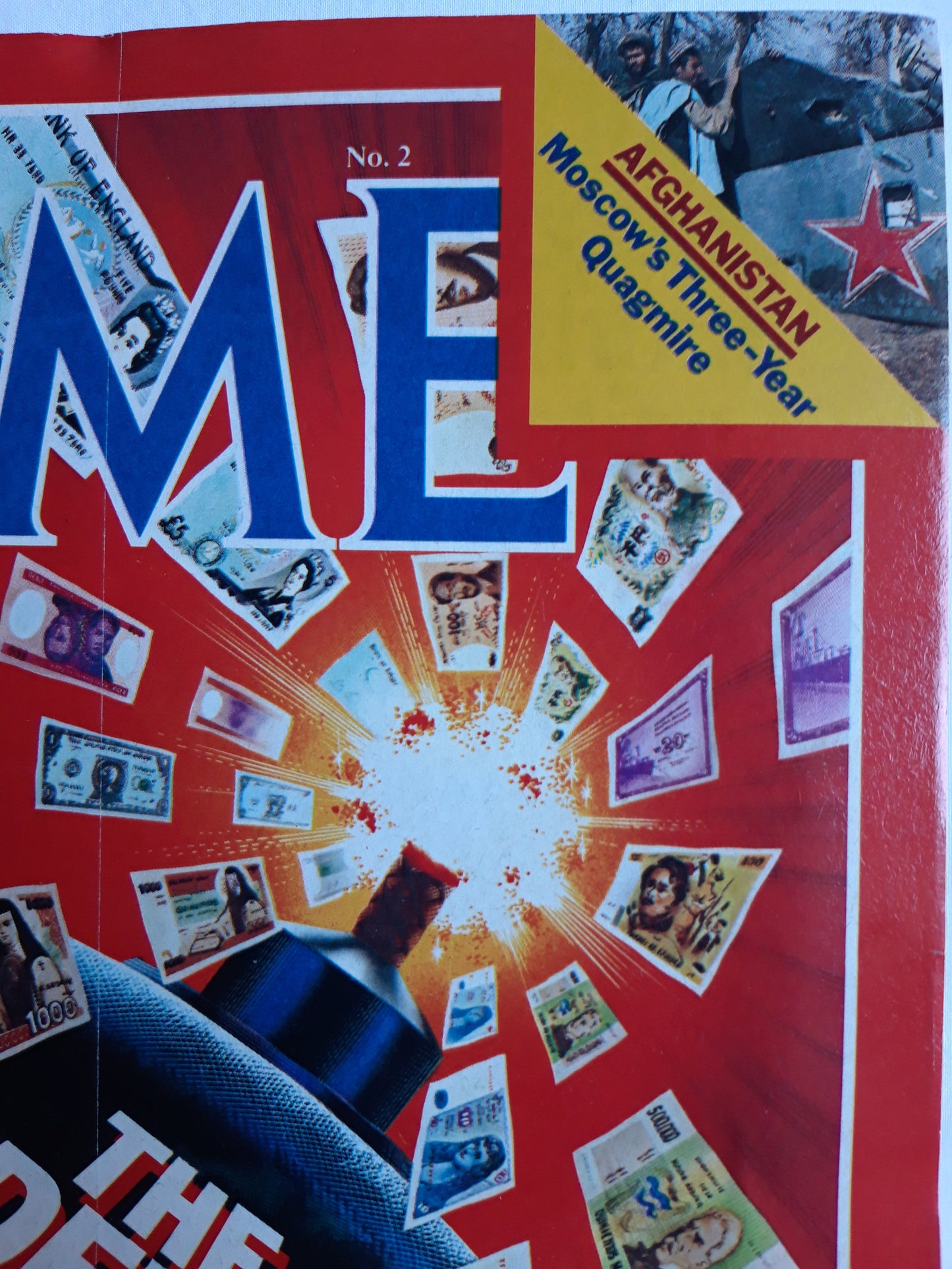 Time magazine The Debt Bomb The Worldwide Peril of Go-Go Lending Afganistan Moscow`s Three-Year Quagmire No.2 10.01.1983 Januar 1983