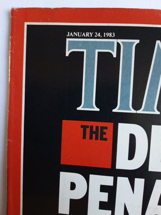 Time magazine The Death Penalty 24.01.1983 Januar 1983 No.4