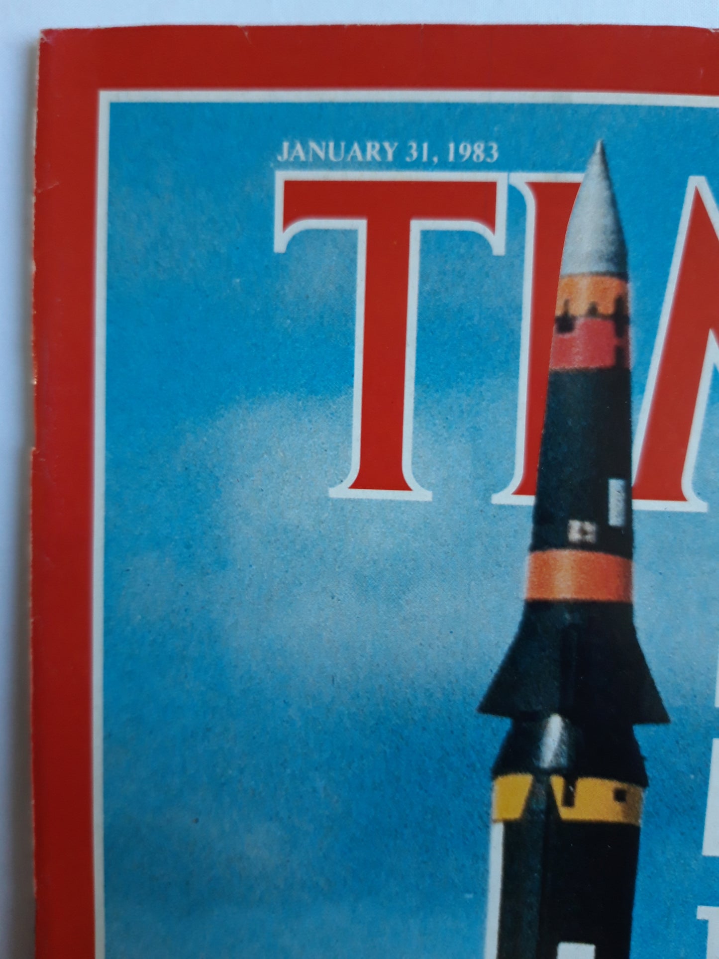 Time magazine Nuclear Poker America´s Pershing II 31.01.1983 No.5
