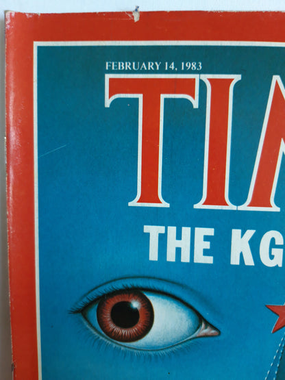 Time magazine The KGB Today Samoa Revisited Margaret Mead No.7 14.02.1983 Februar 1983