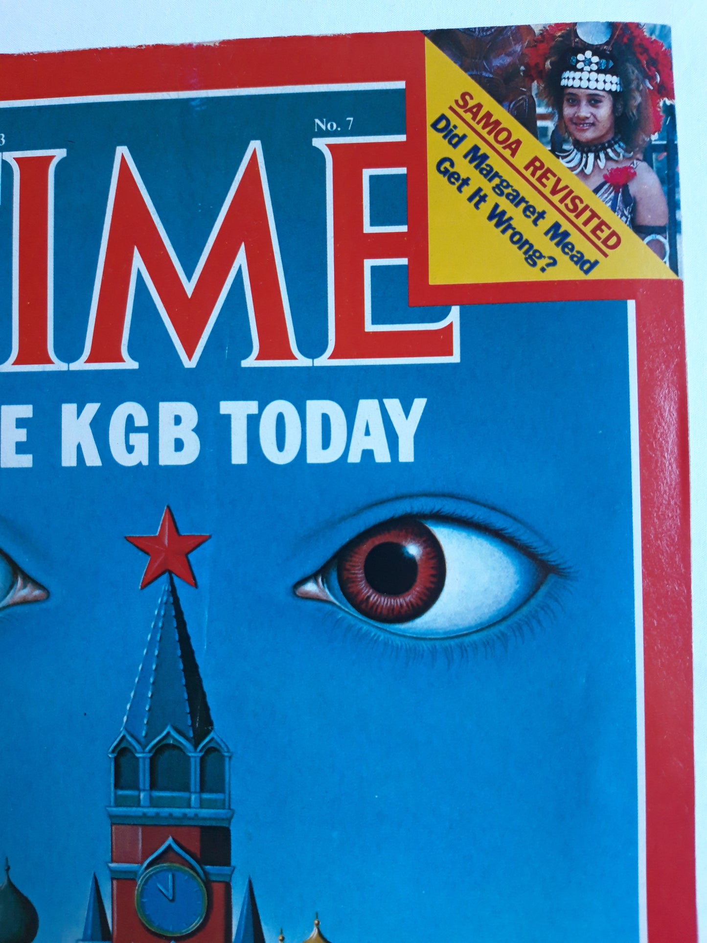 Time magazine The KGB Today Samoa Revisited Margaret Mead No.7 14.02.1983 Februar 1983