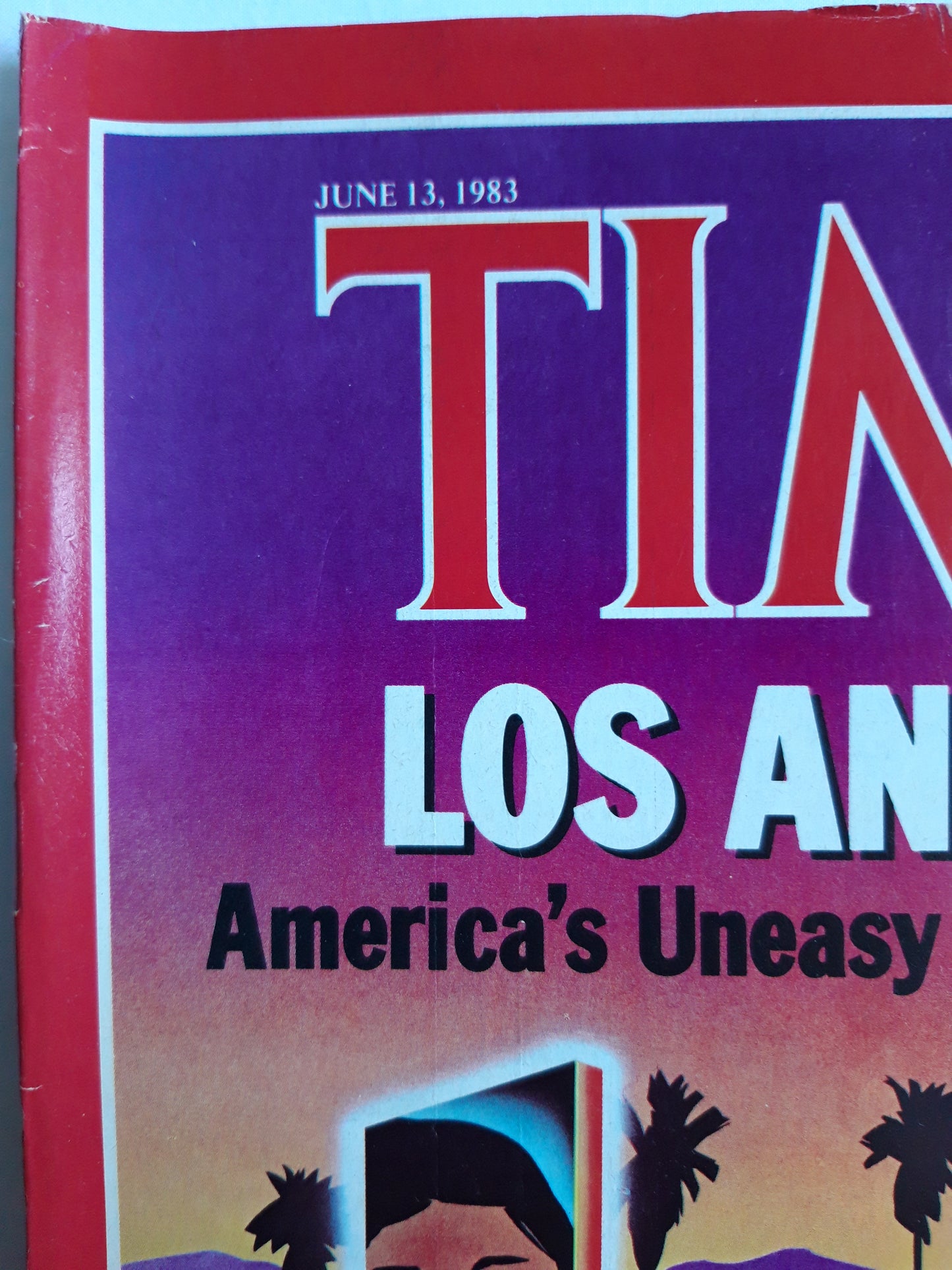 Time magazine Los Angeles America`s Uneasy New Melting Pot Astronaut Sally Ride The Sky´s the Limit 13.06.1983 Juni 1983 No.24