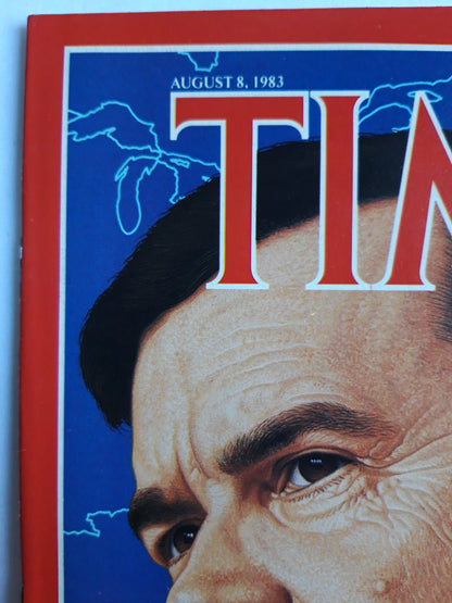 Time magazine U.S. National Security Adviser William P.Clark Central America The Big Stick Approach Peter Ustinov Man of Many faces 08.08.1983 August 1983 No.32