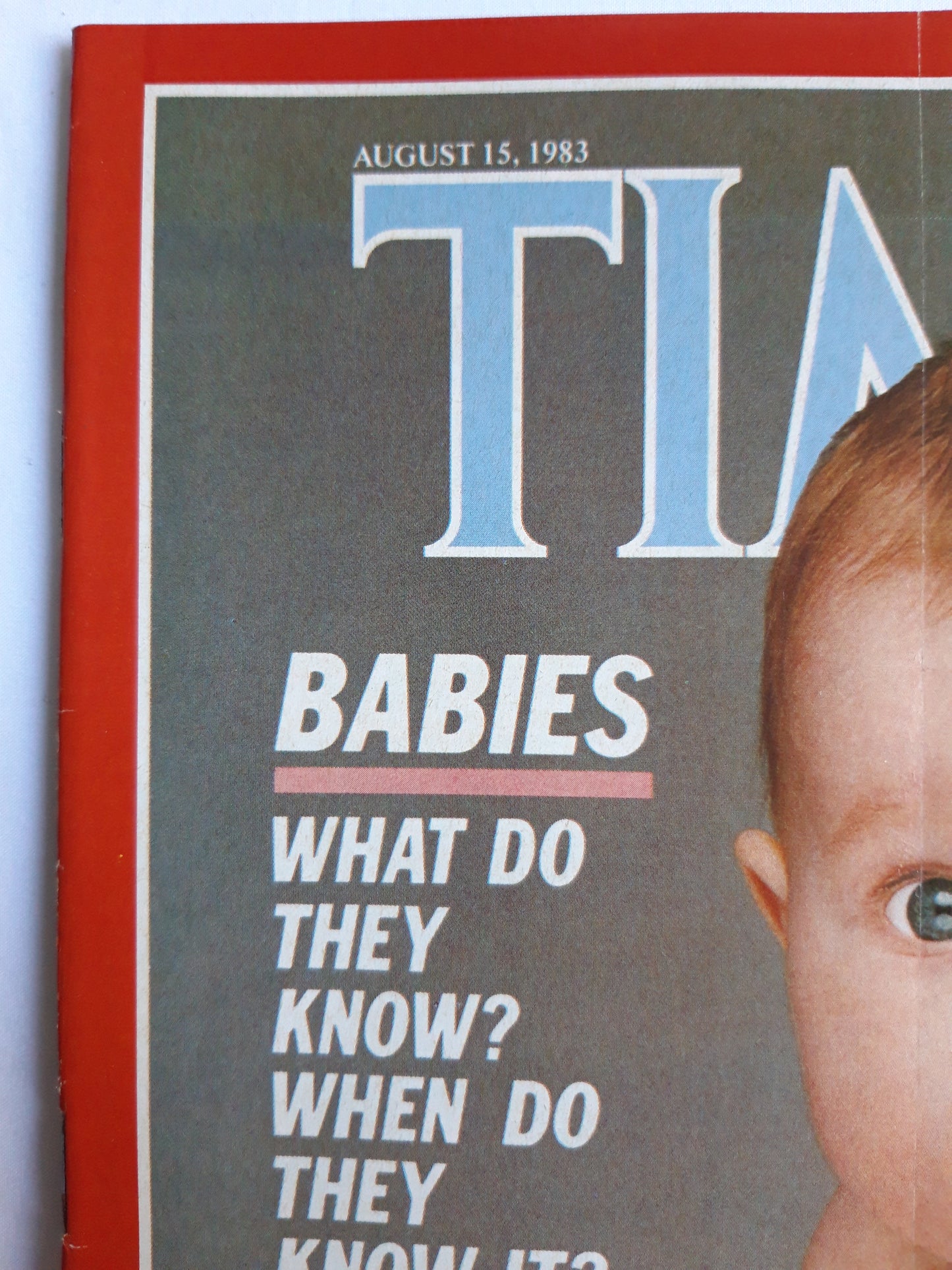 Time magazine Babies What do they know? Inside Castro´s Prisons 15.08.1983 August 1983 No.33