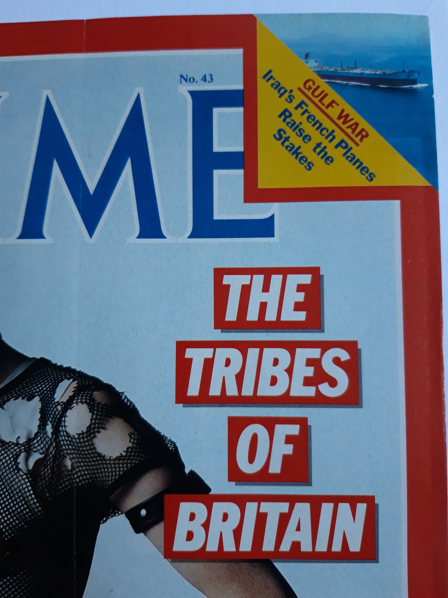 Time magazine The Tribes of Britain Punk Gulf War Iraq´s French Planes Raise the Stakes 24.10.1983 Oktober 1983 No.43