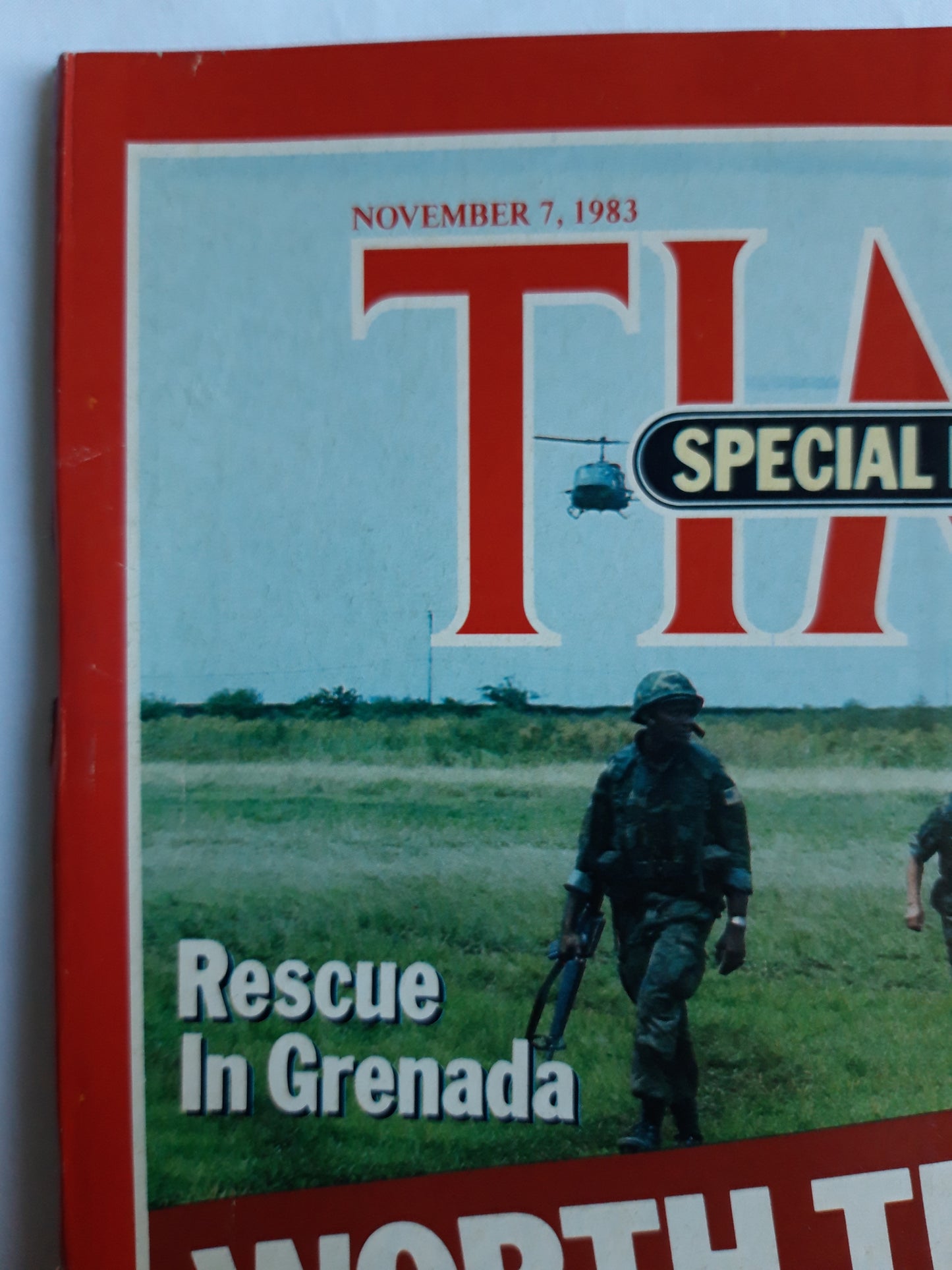 Time magazine Rescue In Grenada Worth The Price? Tough Moves, Hard Questions Sacrifice In Beirut 07.11.1983