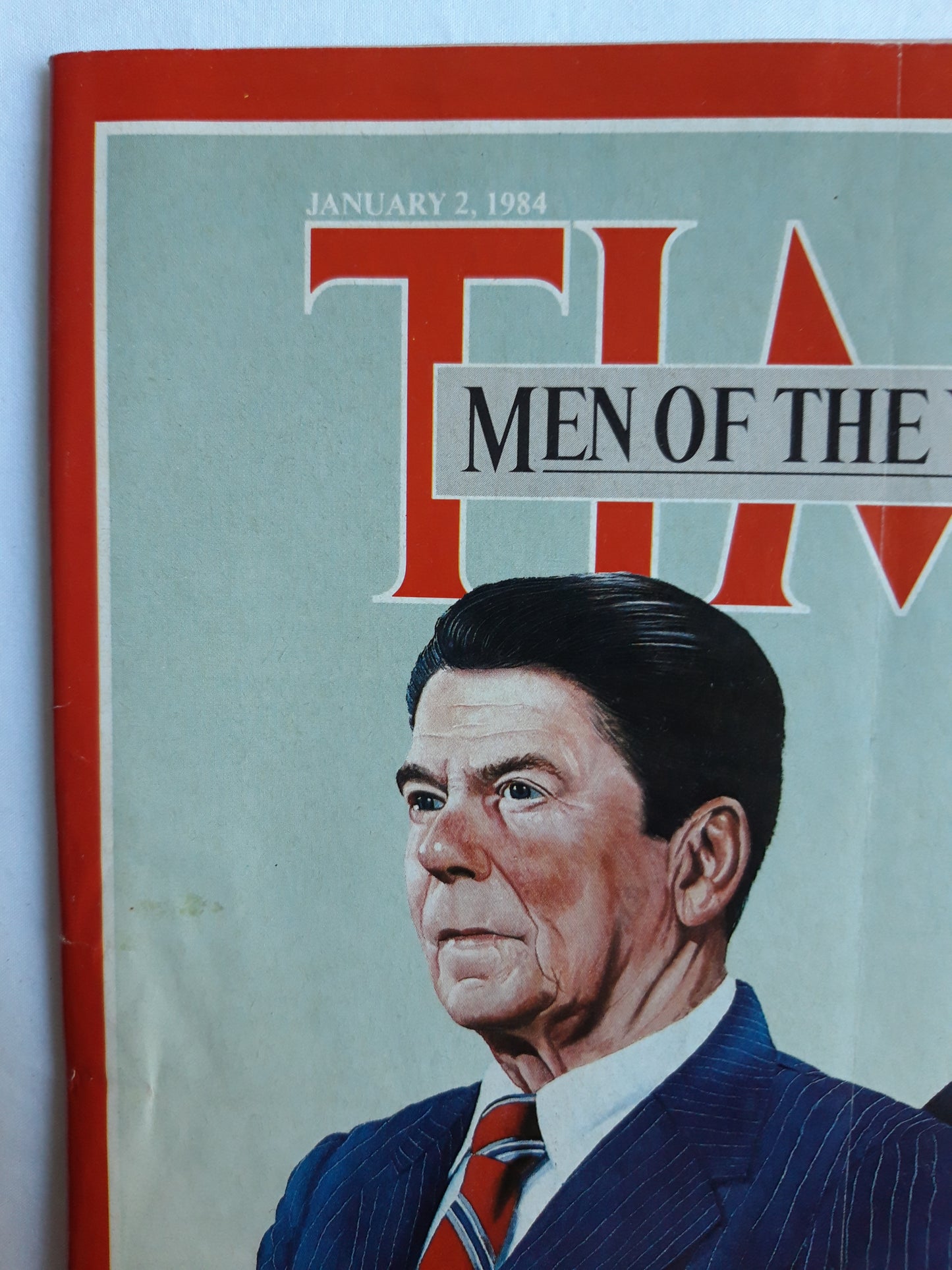 Time magazine Men of the year Ronald Reagan Yuri Andropov 02.01.1984 Januar 1984