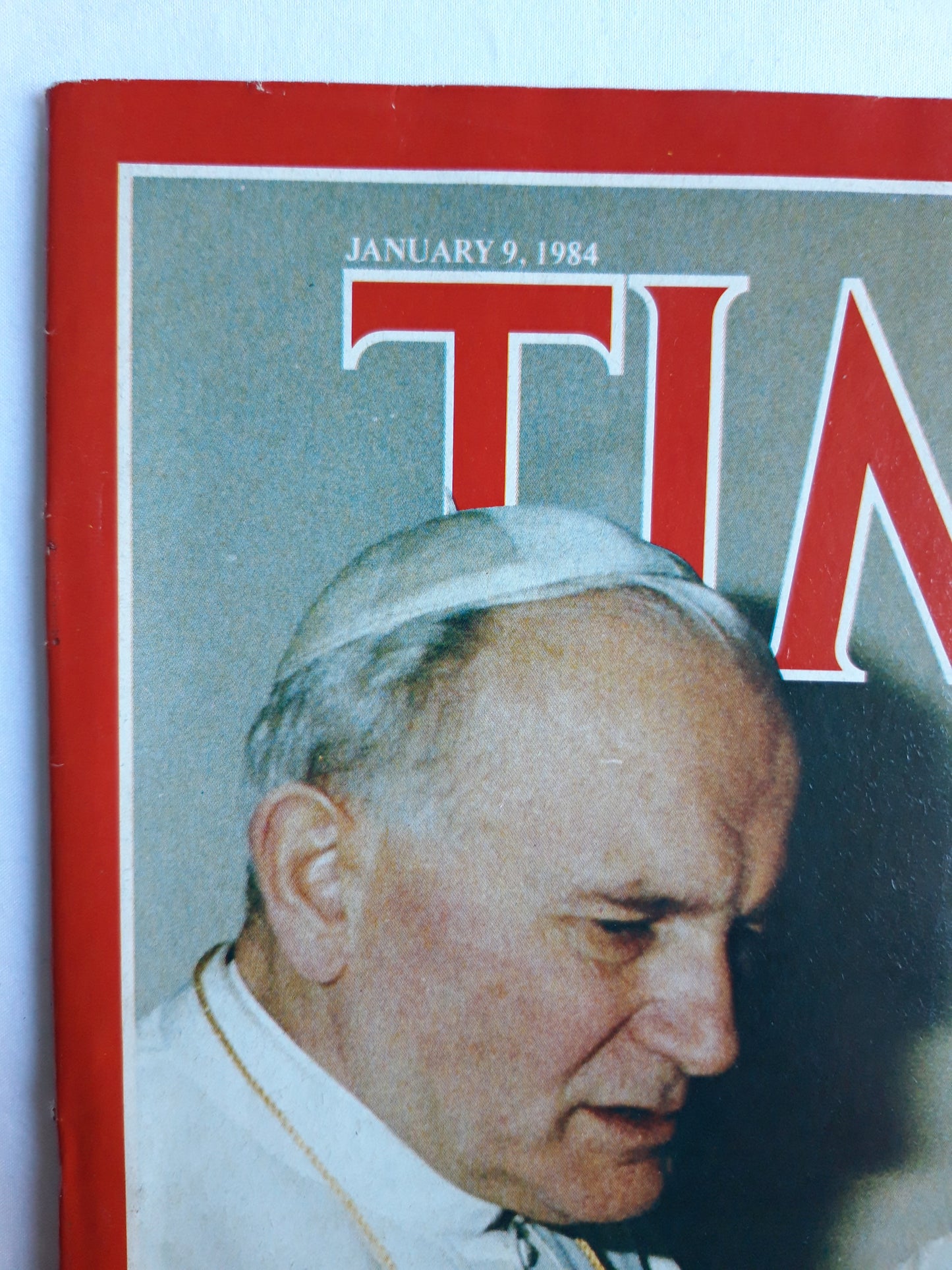 Time magazine Why forgive? The Pope Pardons The Gunman 09.01.1984 Januar 1984