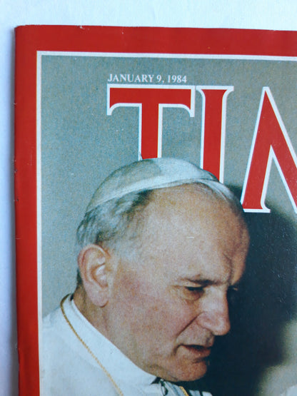 Time magazine Why forgive? The Pope Pardons The Gunman 09.01.1984 Januar 1984