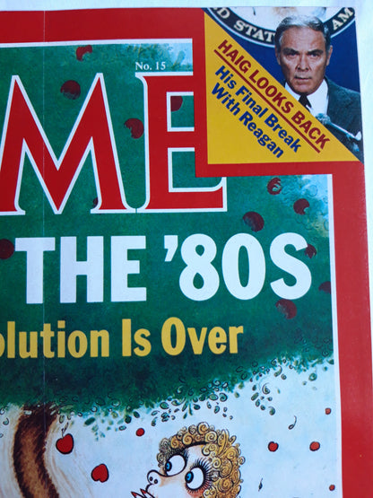 Time magazine Sex in the `80s The Revolution Is Over 09.04.1984 April 1984 Alexander Meigs Haig Jr. No. 15