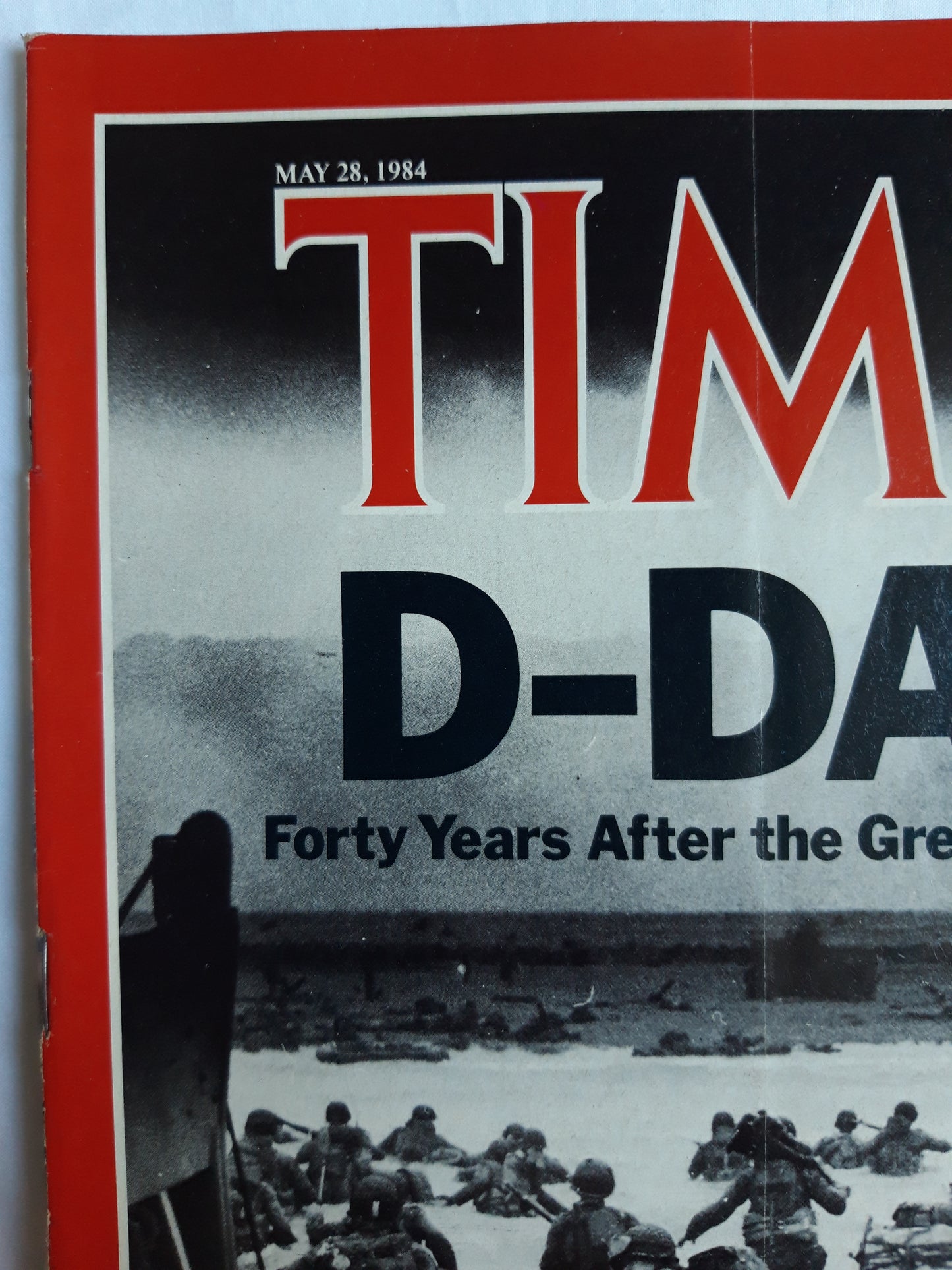 Time magazine D-Day Forty Years After the Great Crusade 28.05.1984 Mai 1984 No.22