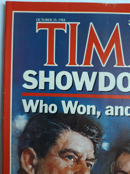 Time magazine Showdown Who Won, and Why El Salvador 29.10.1984 Oktober 1984 No.44