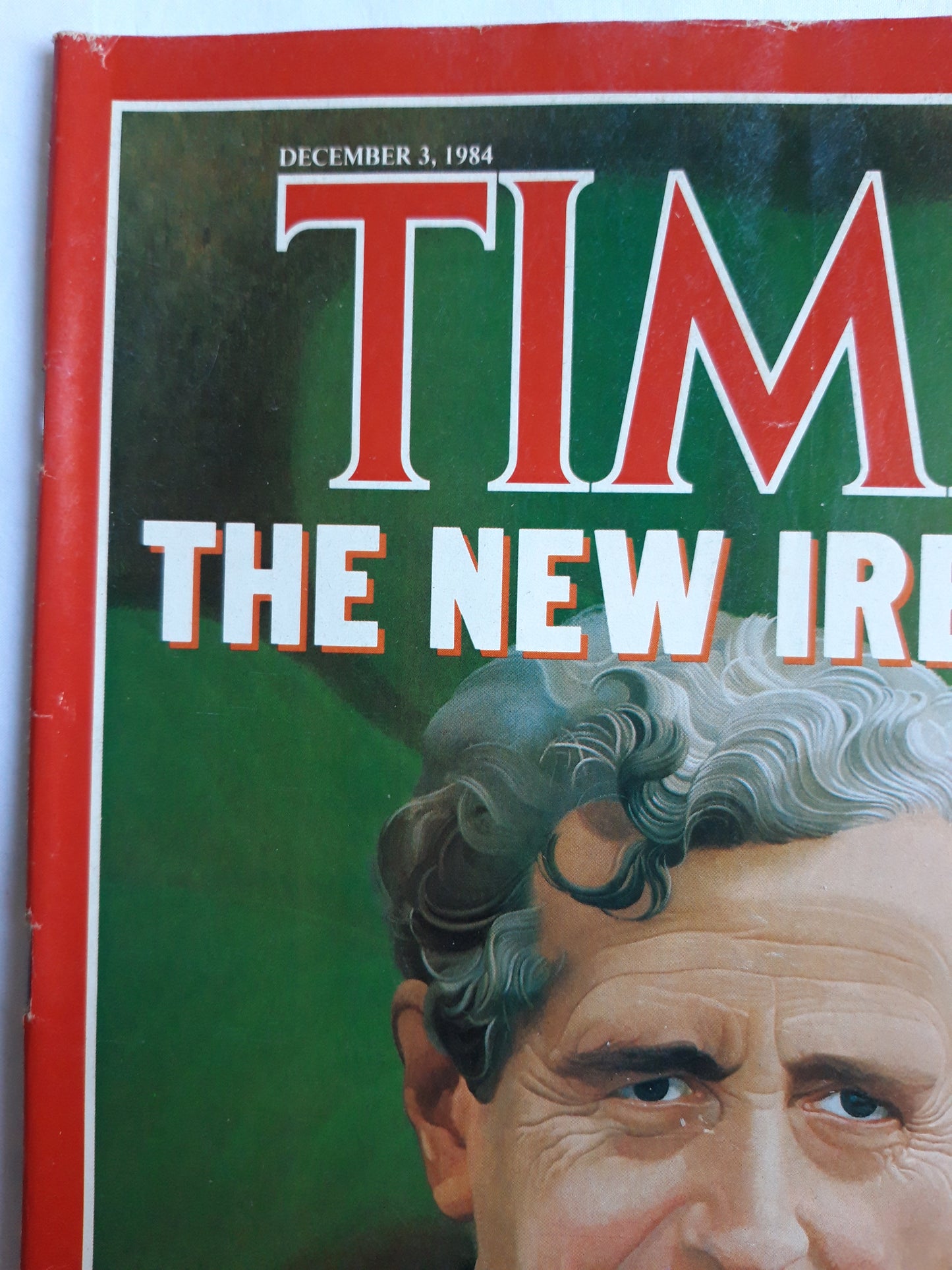 Time magazine The New Ireland Prime Minister Garret FitzGerald 03.12.1984 Dezember 1984