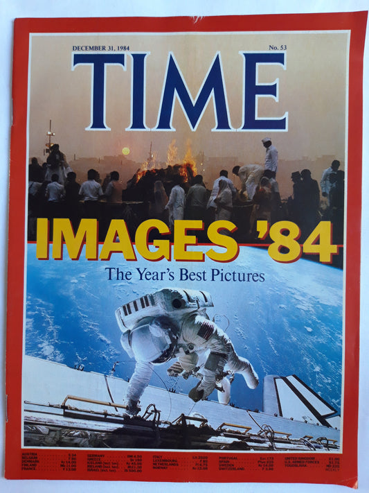 Time magazine Images 84 The Year´s Best Pictures 31.12.1984 Dezember 1984 No.53