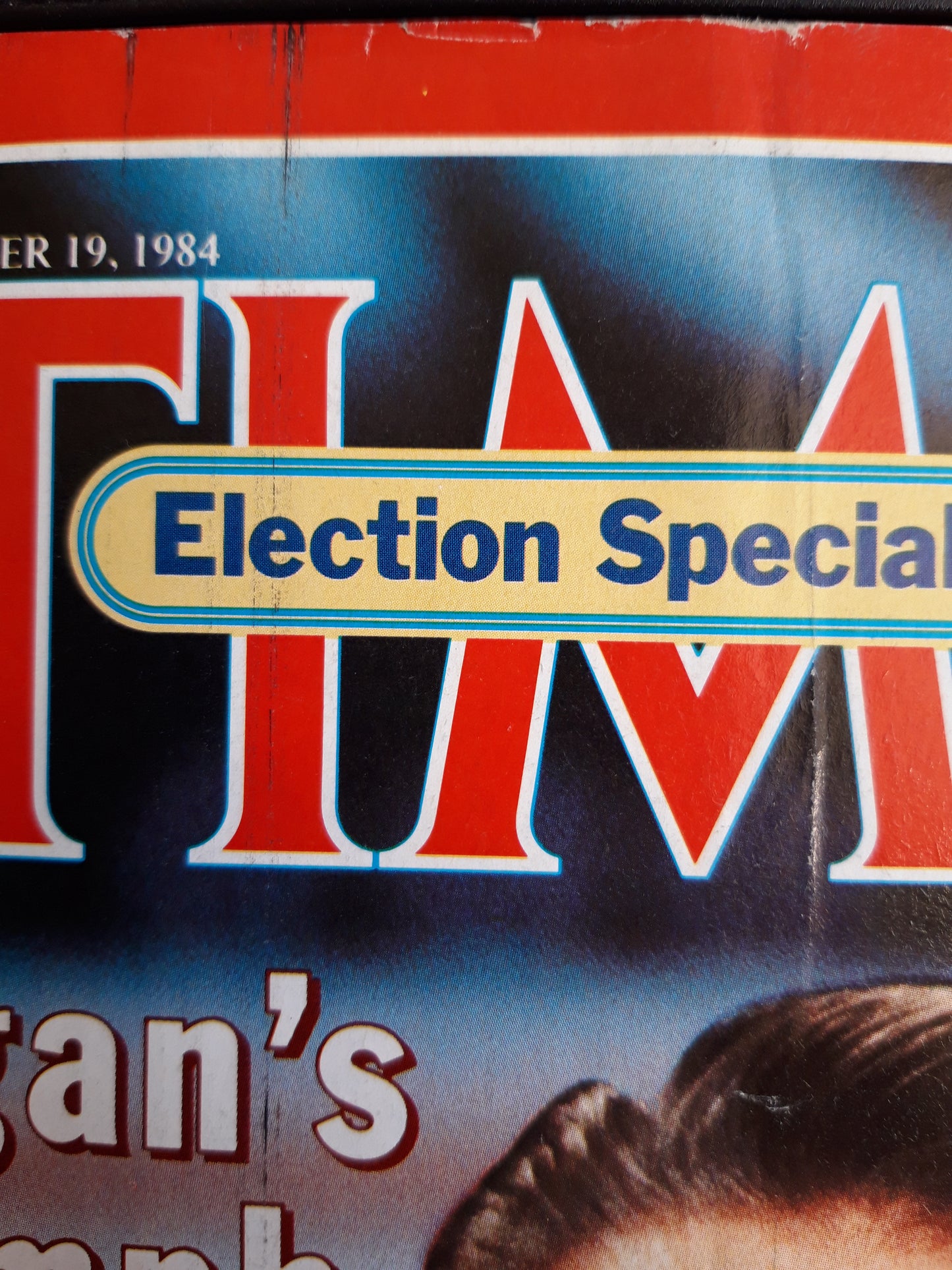 Time magazine Ronald Reagan`s Triumph 19.11.1984 November 1984 No.47