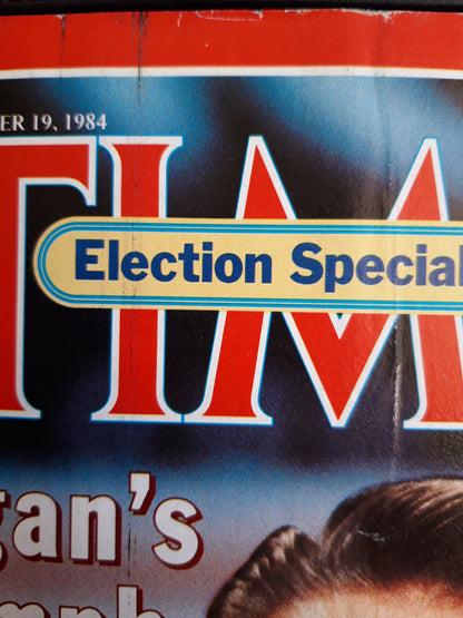 Time magazine Ronald Reagan`s Triumph 19.11.1984 November 1984 No.47