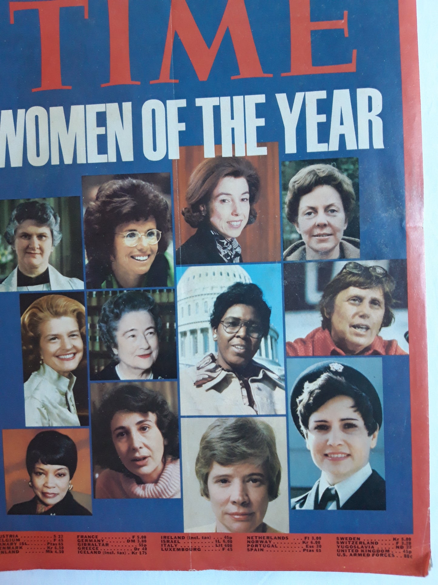 Time magazine Women of the Year 05.01.1976 Januar 1976