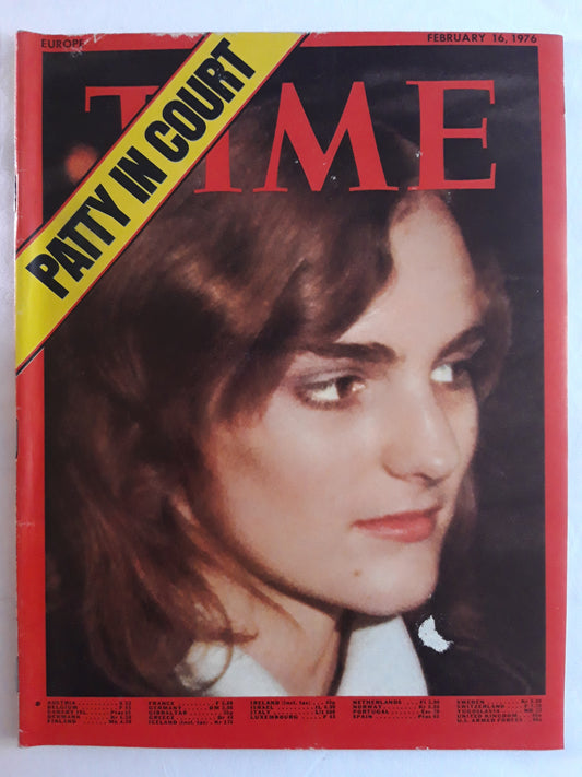 Time magazine Patty Hearst 16.02.1976 Februar 1976