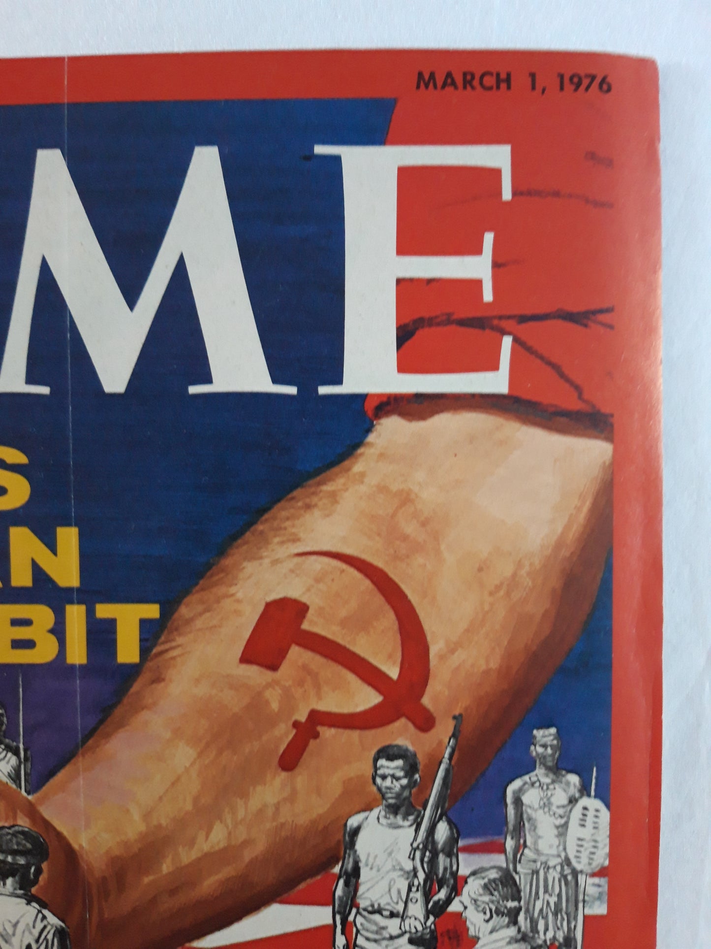 Time magazine Russian`s African Gambit 01.03.1976 März 1976