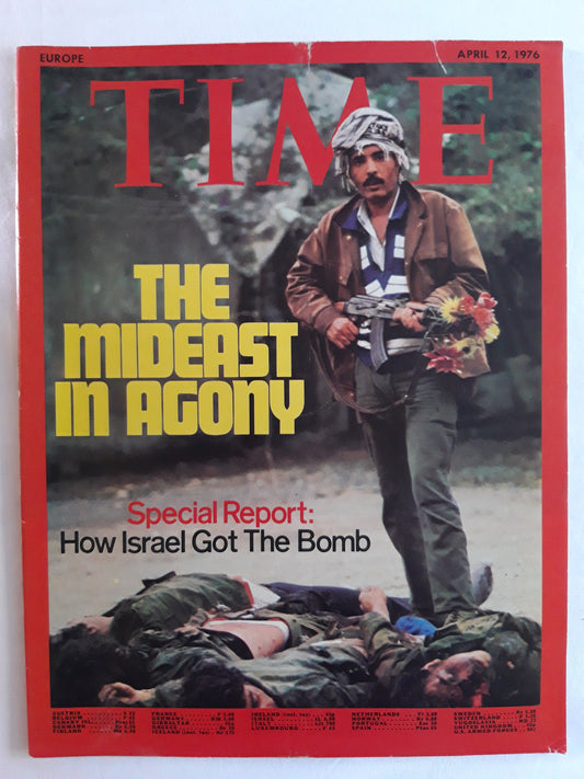 Time magazine The Mideast in Agony How Israel Got The Bomb 12.04.1976 April 1976