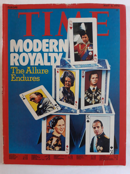 Time magazine Modern Royalty The Allure Endures 03.05.1976 Mai 1976