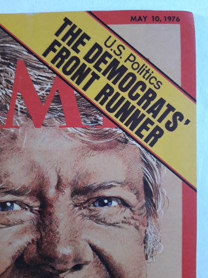 Time magazine Jimmy Carter The Democrats´ Front Runner 10.05.1976 Mai 1976