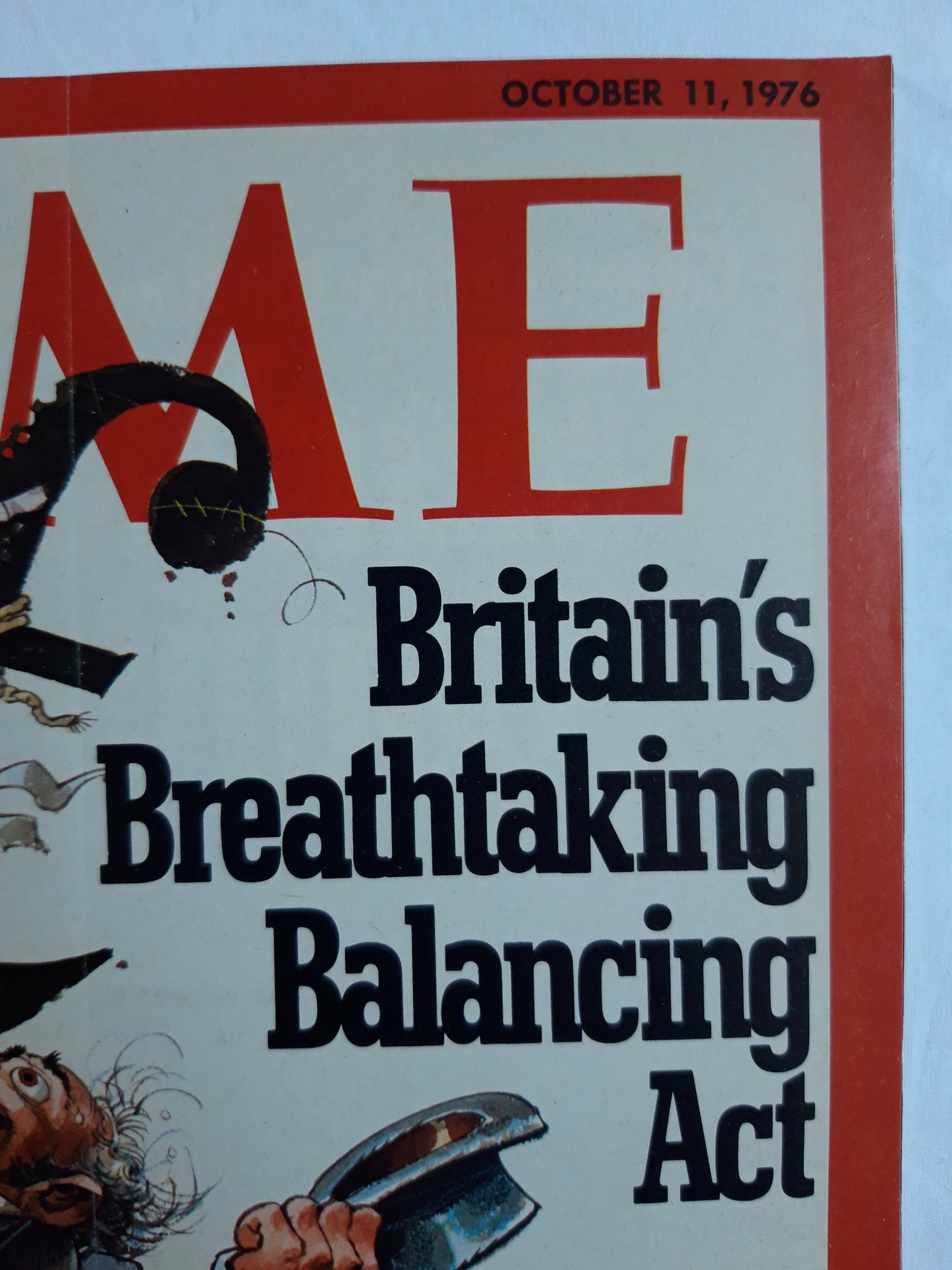 Time magazine Britain`s Breathtaking Balancing Act What´s Next for Africa 11.10.1976 Oktober 1976