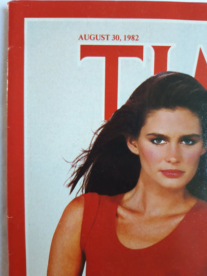 Time magazine Coming on Strong The New Ideal of Beauty Ronald Reagan Wall Street 30.08.1982 August 1982