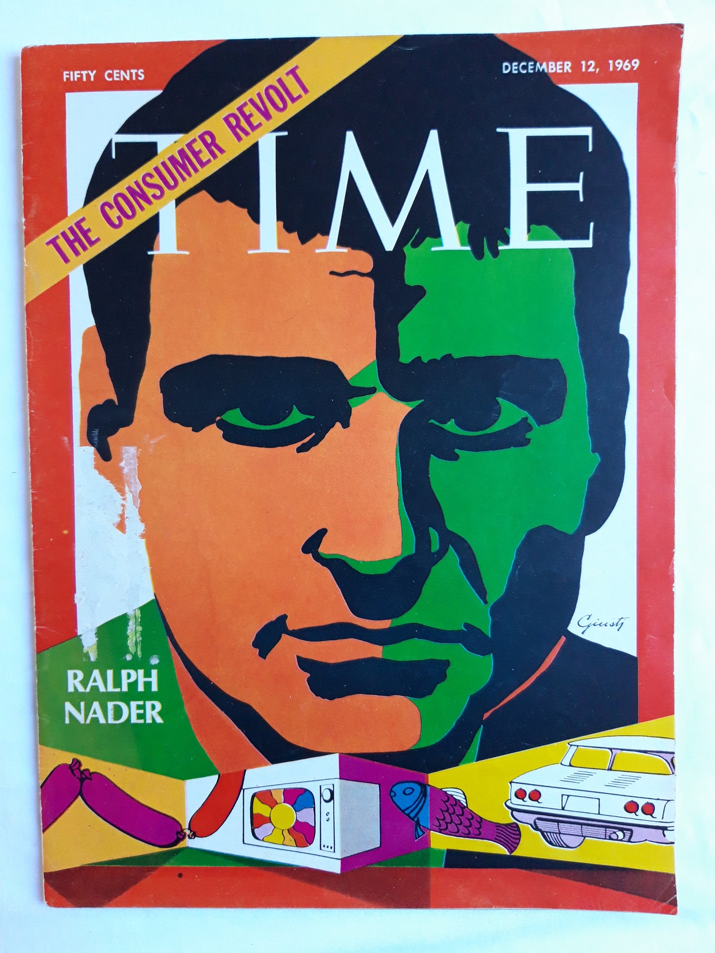Time magazine Ralph Nader The Consumer Revolt 12.12.1969