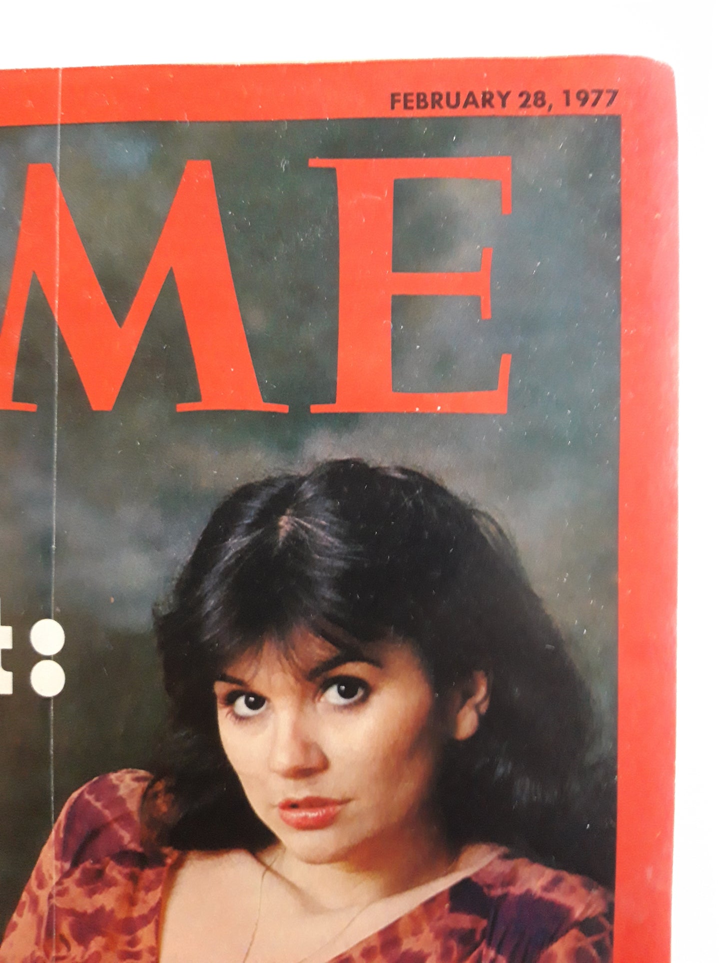 Time magazine Linda Ronstadt Torchy Rock The Magic World of Credit 28.02.1977 Februar 1977