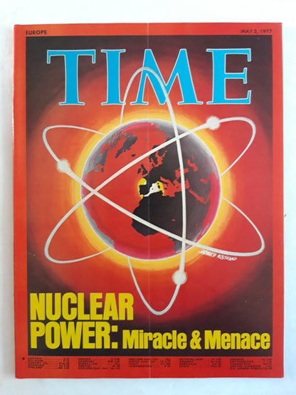Time magazine Nuclear Power: Miracle&Menace 02.05.1977 Mai 1977