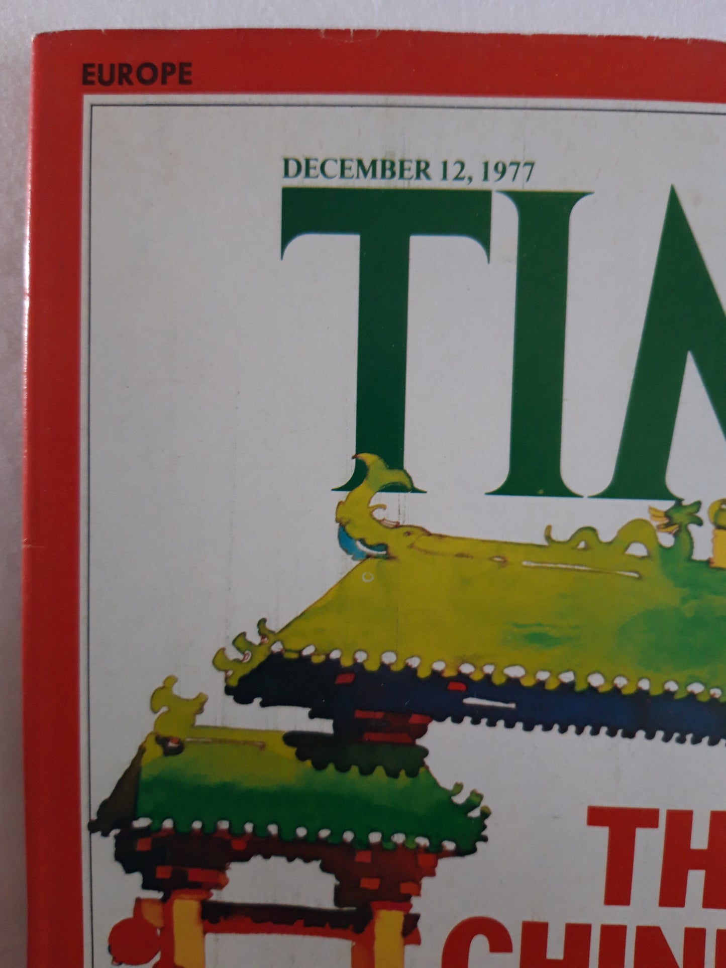 Time magazine The Chinese Abroad Muammar Gaddafi Hafez Assad 12.12.1977 Dezember 1977