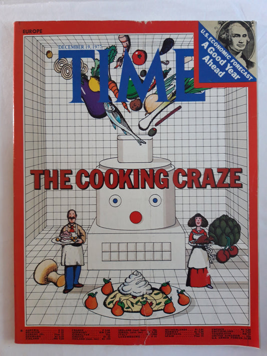 Time magazine The Coocing Craze 19.12.1977 Dezember 1977