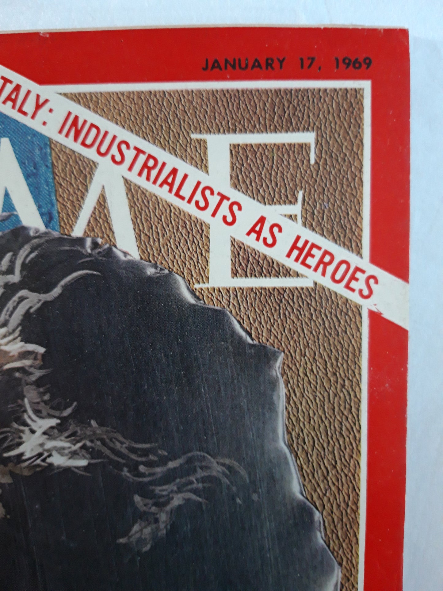 Time magazine Fiat`s Giovanni Agnelli Italy: Industrialists as heroes 17.01.1969 Januar 1969
