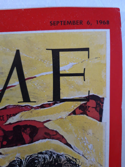 Time magazine The Democrats after Chicago 06.09.1968 Fifty Cents September 1968