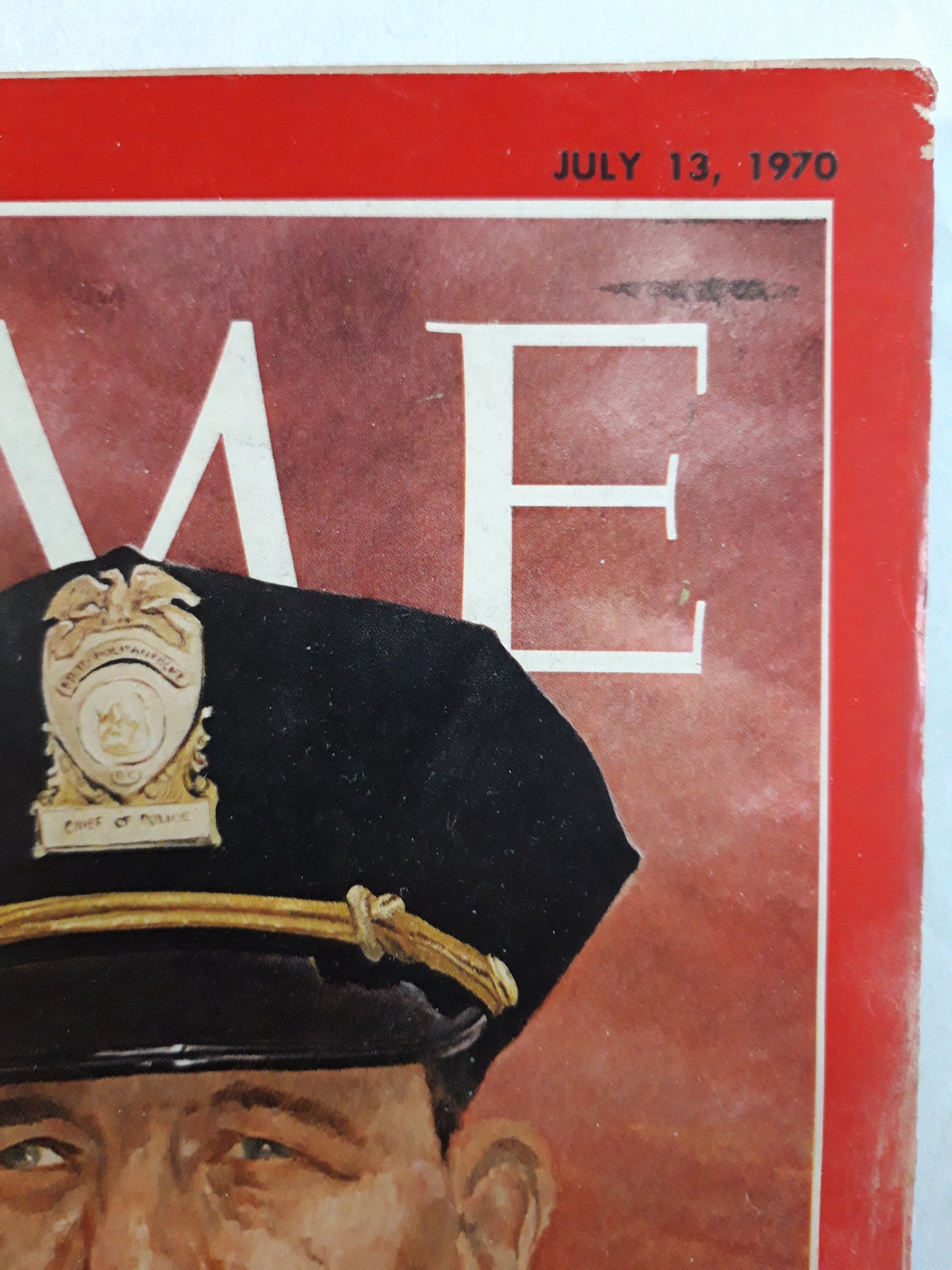 Time magazine Cops v. vs Crime: Ready for a hot summer Washington Police Chief Wilson 13.07.1970 Juli 1970