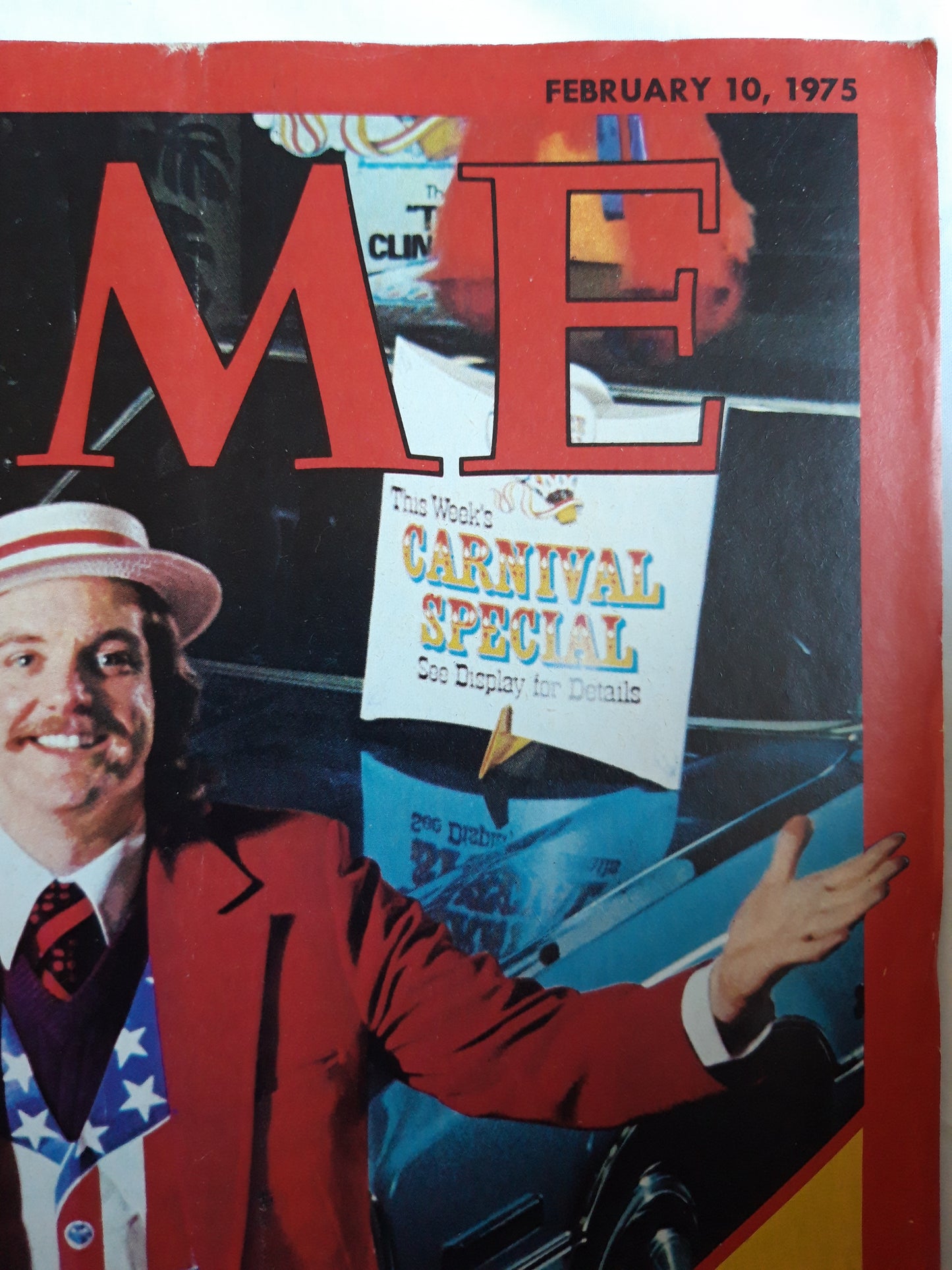 Time magazine Rebates and Smaller Cars Detroit`s Big Gamble 10.02.1975 Februar 1975