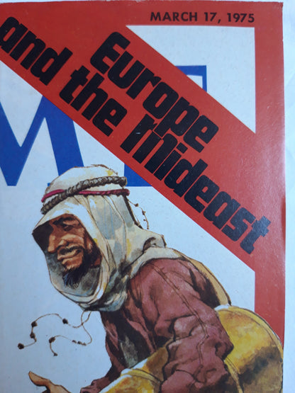Time magazine The Big Sell Europe and the Mideast 17.03.1975 März 1975