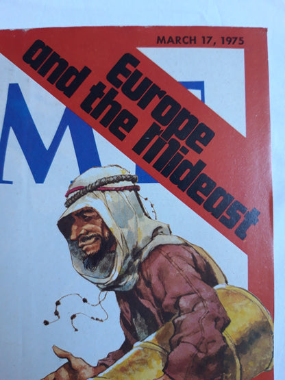 Time magazine The Big Sell Europe and the Mideast 17.03.1975 März 1975