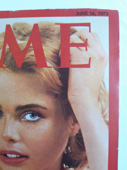 Time magazine The New Beauties Margaux Hemingway Britain`s Landslide for Europe 16.06.1975 Juni 1975