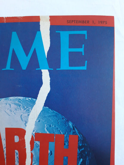 Time magazine Forecast: Earth Quake 01.09.1975 September 1975